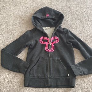 very comfy zip up sweater from TNA